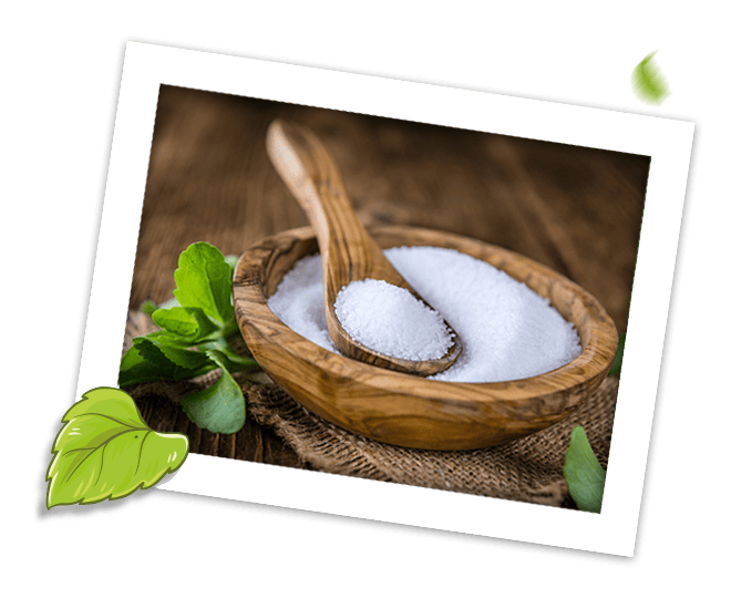 stevia in a bowl
